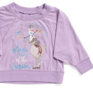 CHASER Purple DISNEY FROZEN T-Shirt NEW